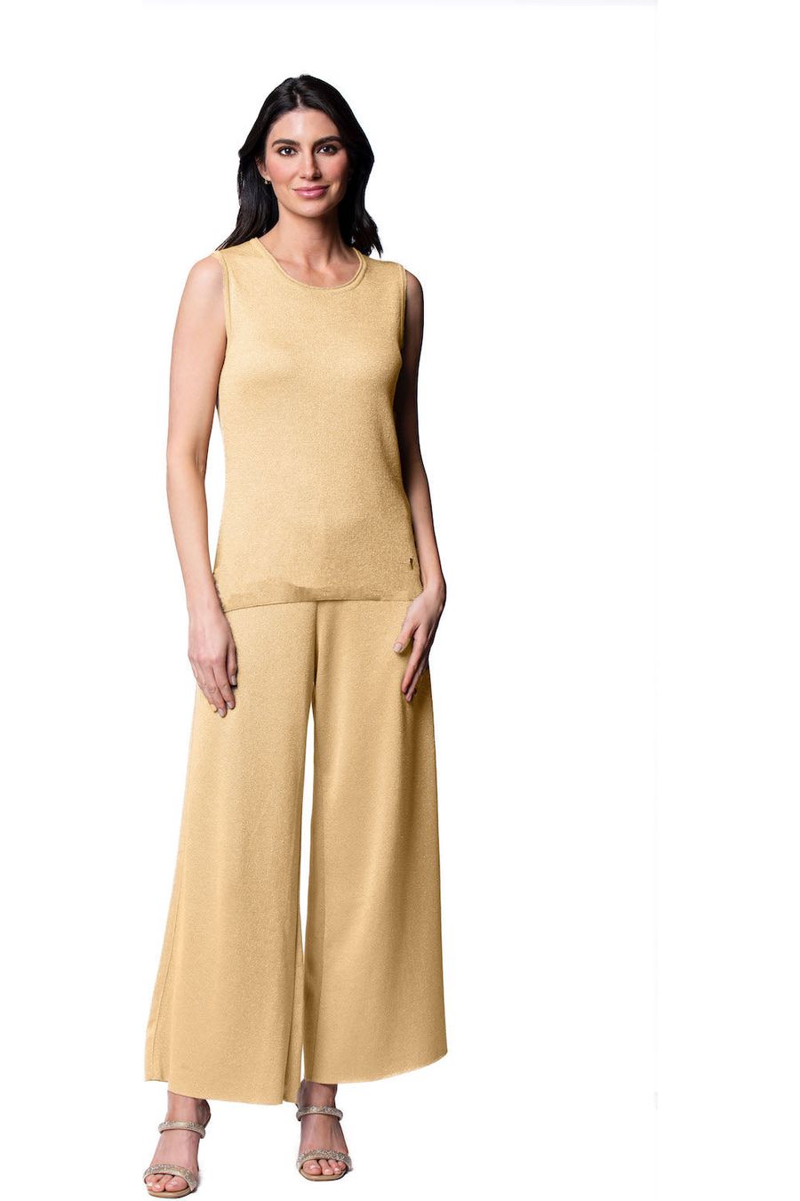 Tessa Tank Top; Golden Sands