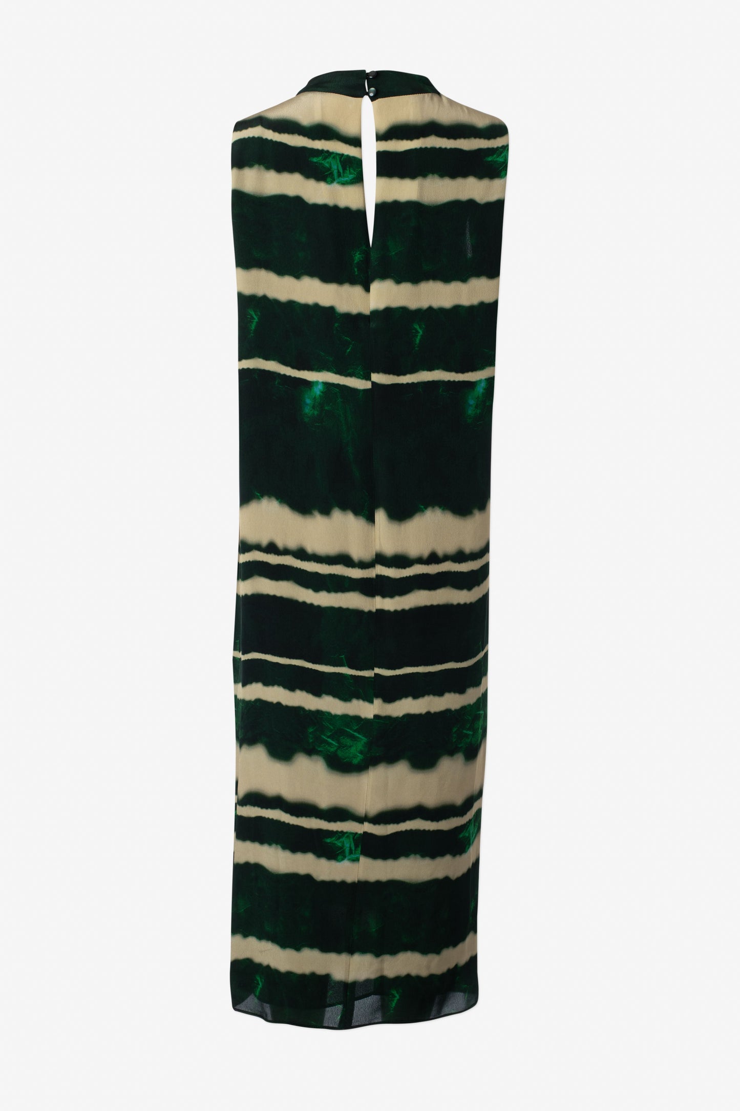 Tie Dye Long Dress With Side Slit - Banebrook Collections