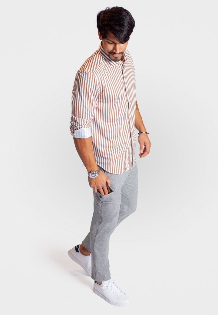 The Go Big Stripe Long Sleeve Tech Shirt-Long Sleeve Shirts-Buki-full body movement