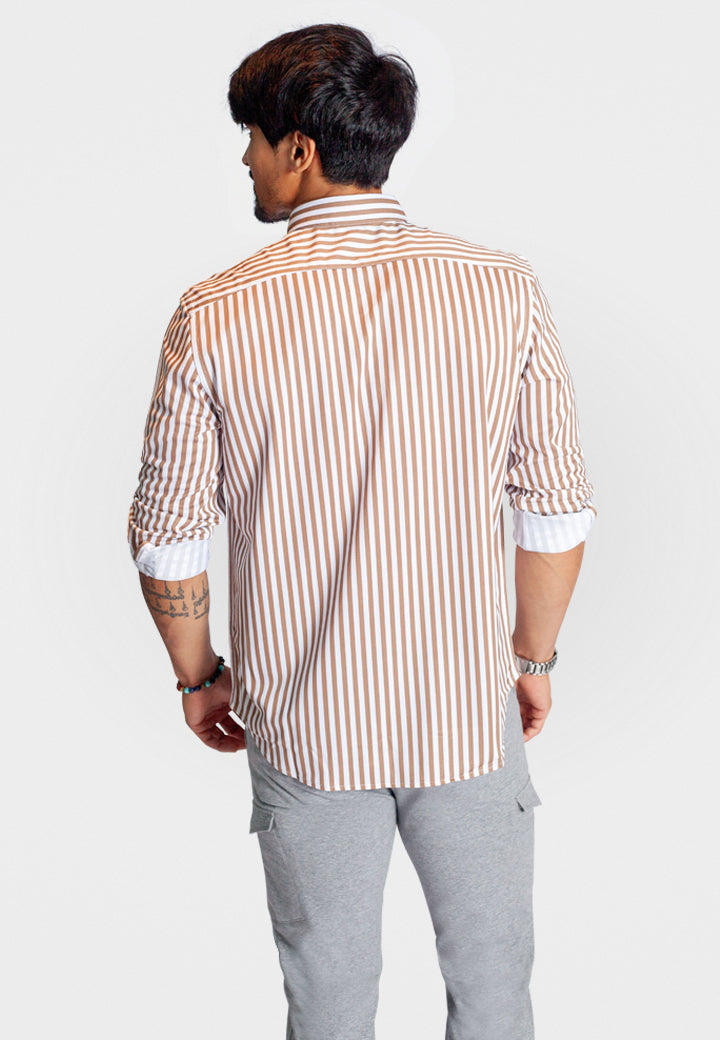 The Go Big Stripe Long Sleeve Tech Shirt-Long Sleeve Shirts-Buki-back