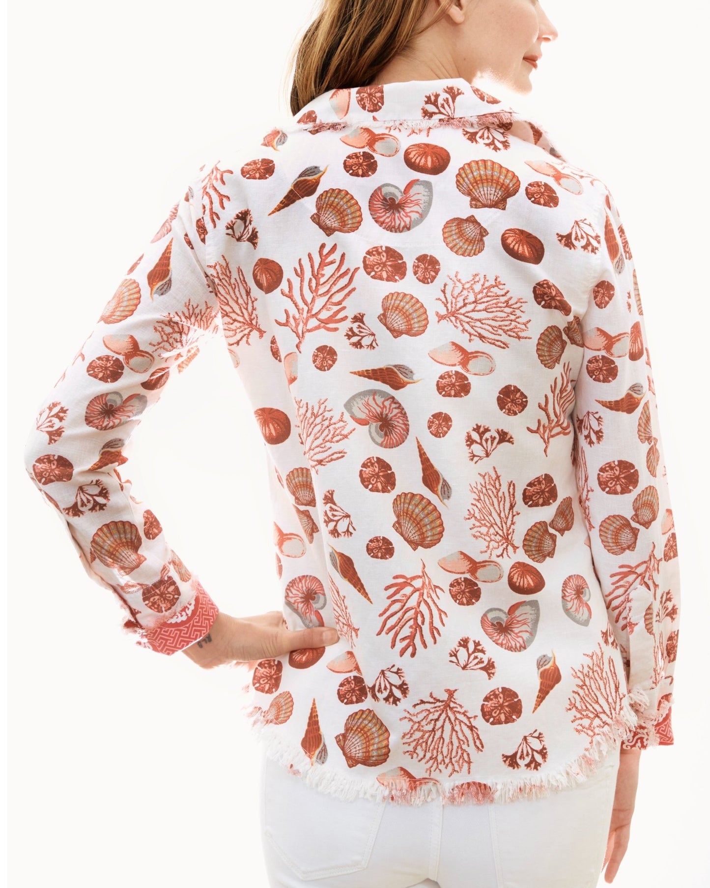 Cape Cod Top Pink Sealife - DIZZY LIZZIE - Banebrook Collections