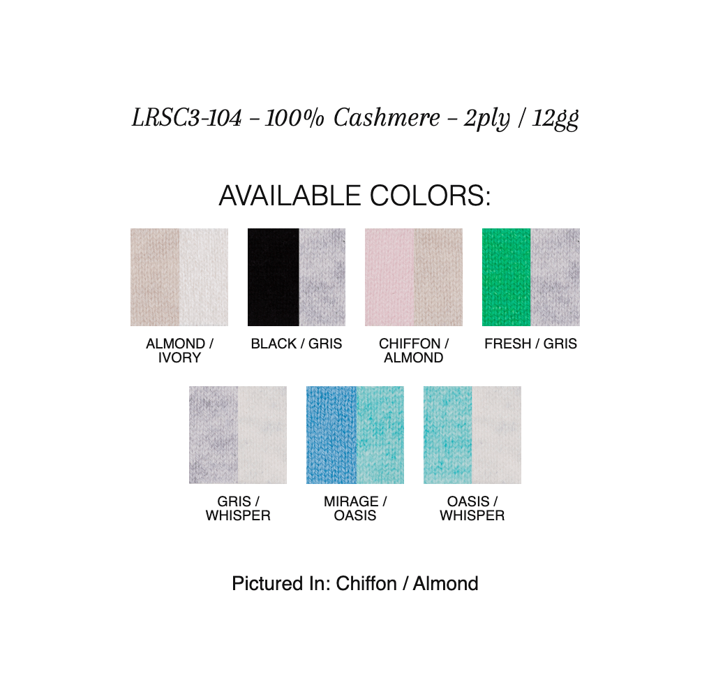 Coverstitch Zip Sweatshirt - KINROSS CASHMERE - Banebrook Collections