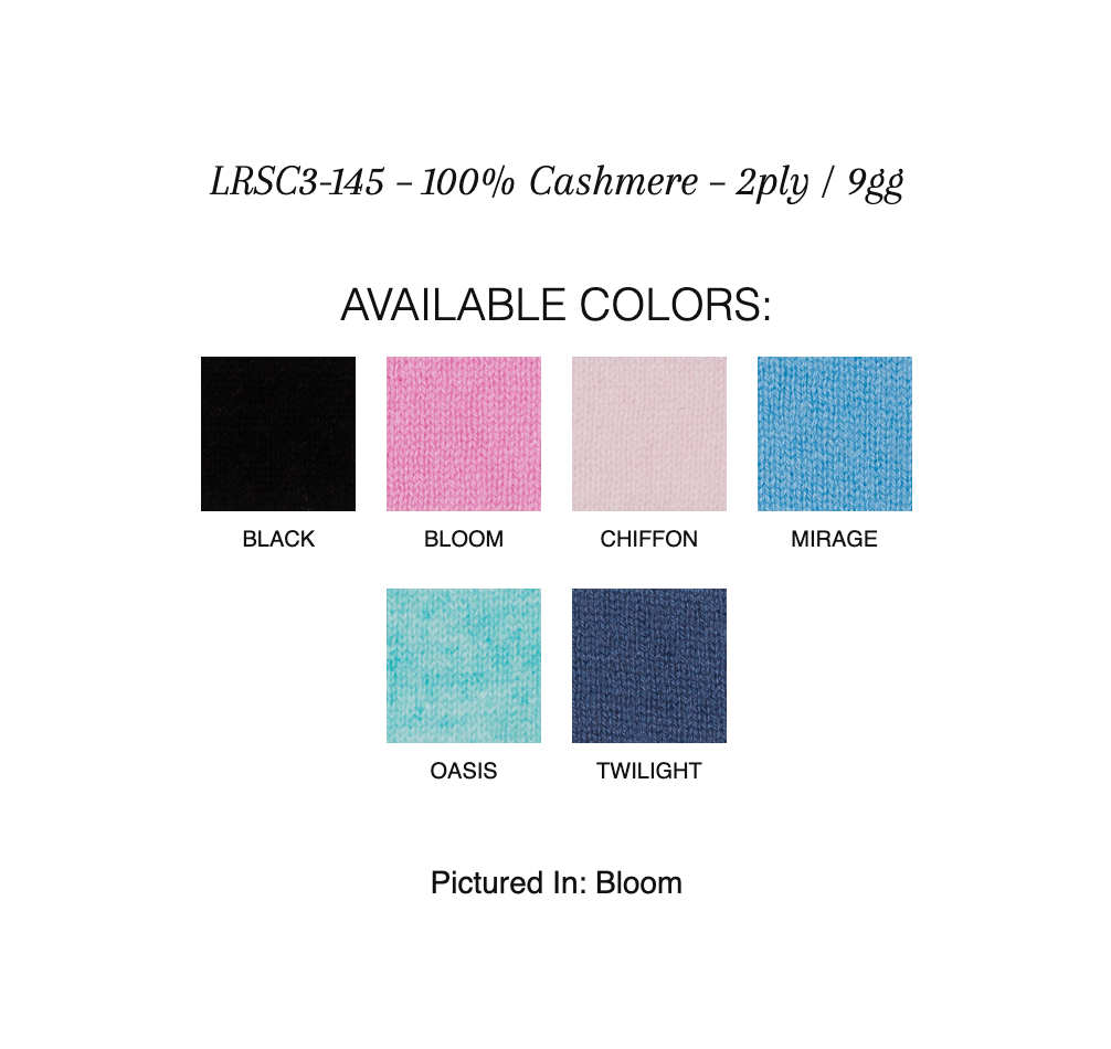 Easy Crew Pullover - KINROSS CASHMERE - Banebrook Collections