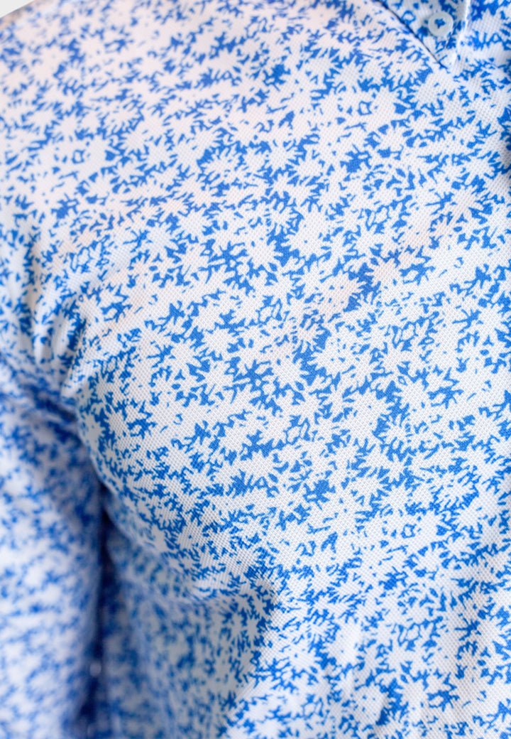 Five - O Floral Short Sleeve Tech Shirt - BUKI - Banebrook Collections