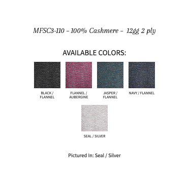 Herringbone Qtr Zip Mock - KINROSS CASHMERE - Banebrook Collections