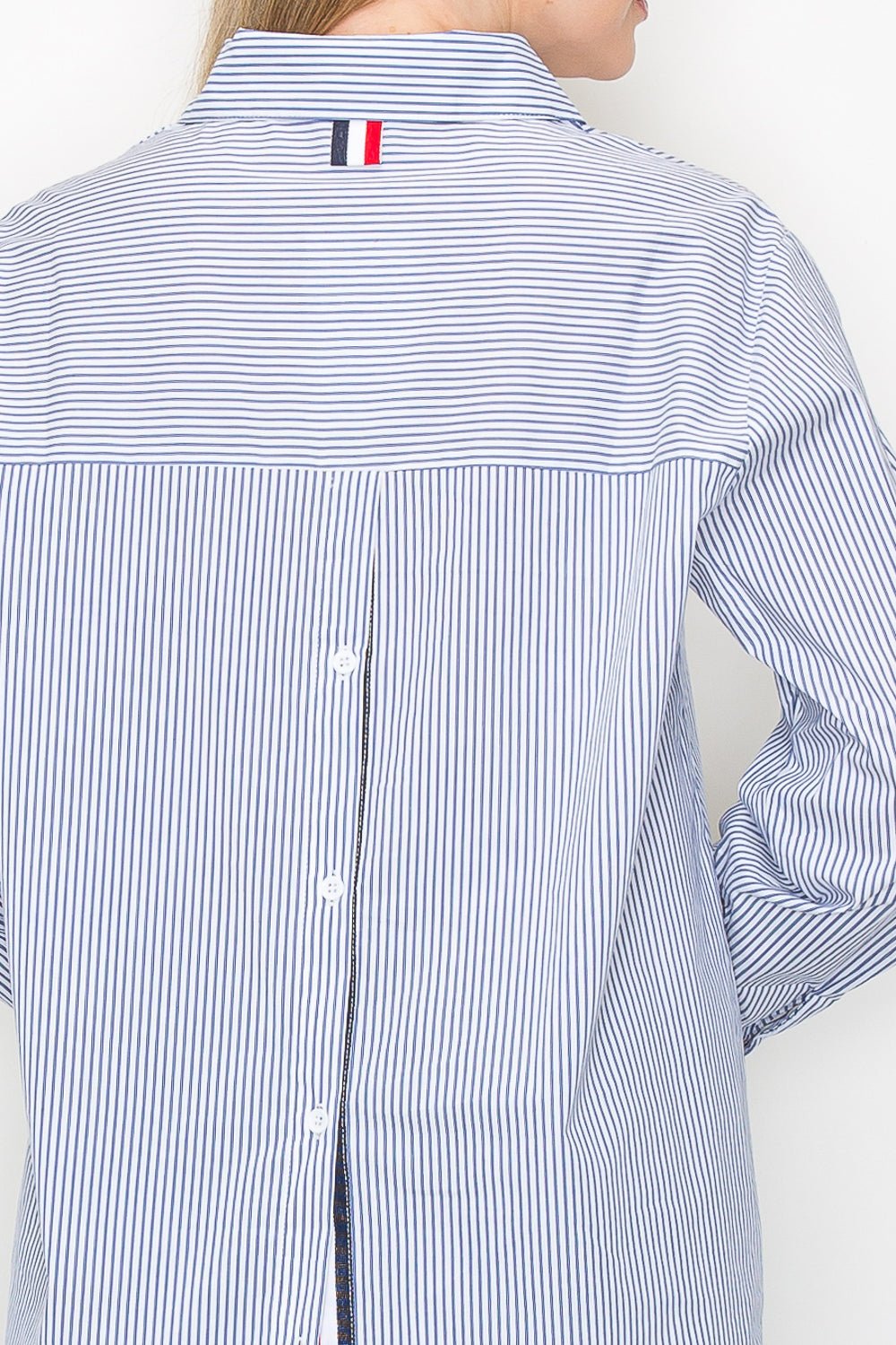 Jasmine Cotton Pinstripe Shirt - JOH APPAREL - Banebrook Collections
