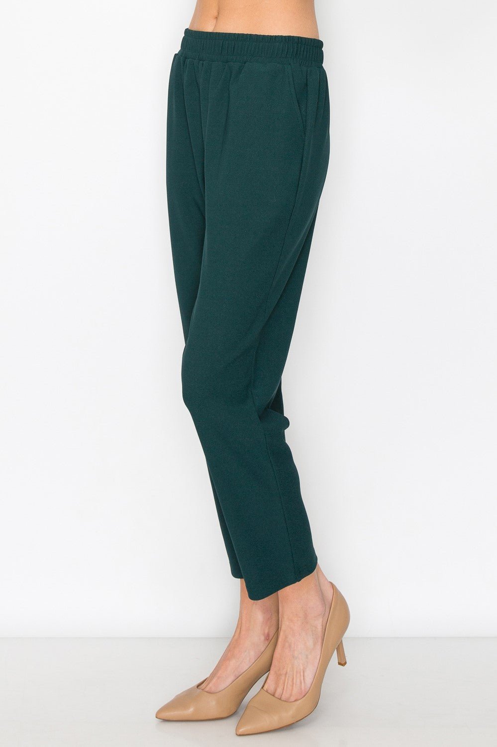 Kellie Crepe Knit Pant - JOH APPAREL - Banebrook Collections