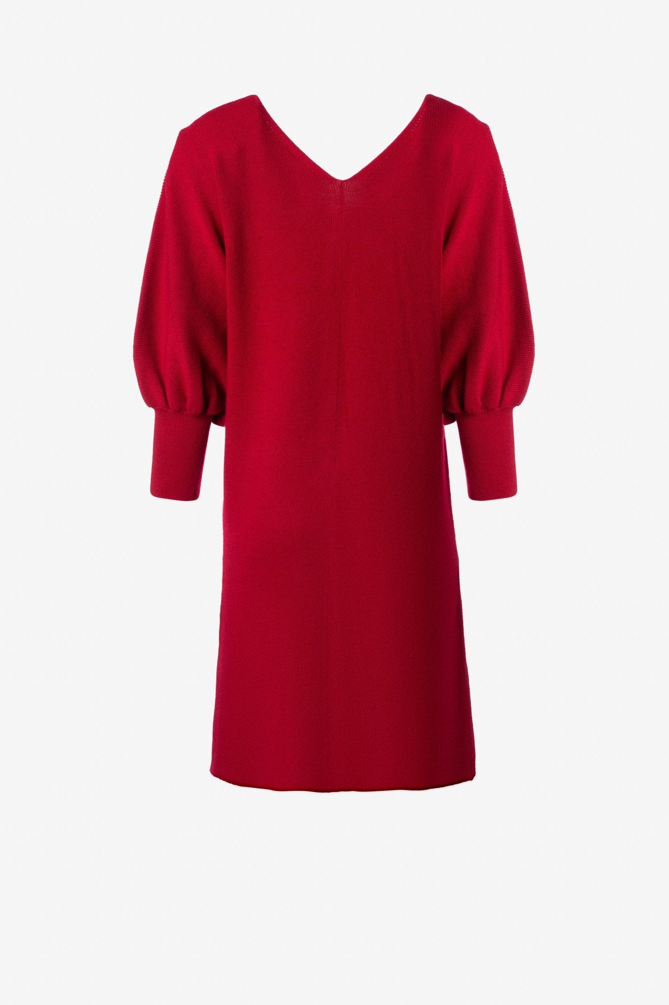 Knee Length Cardigan Dress With Batwing Sleeve - IRIS SETLAKWE - Banebrook Collections