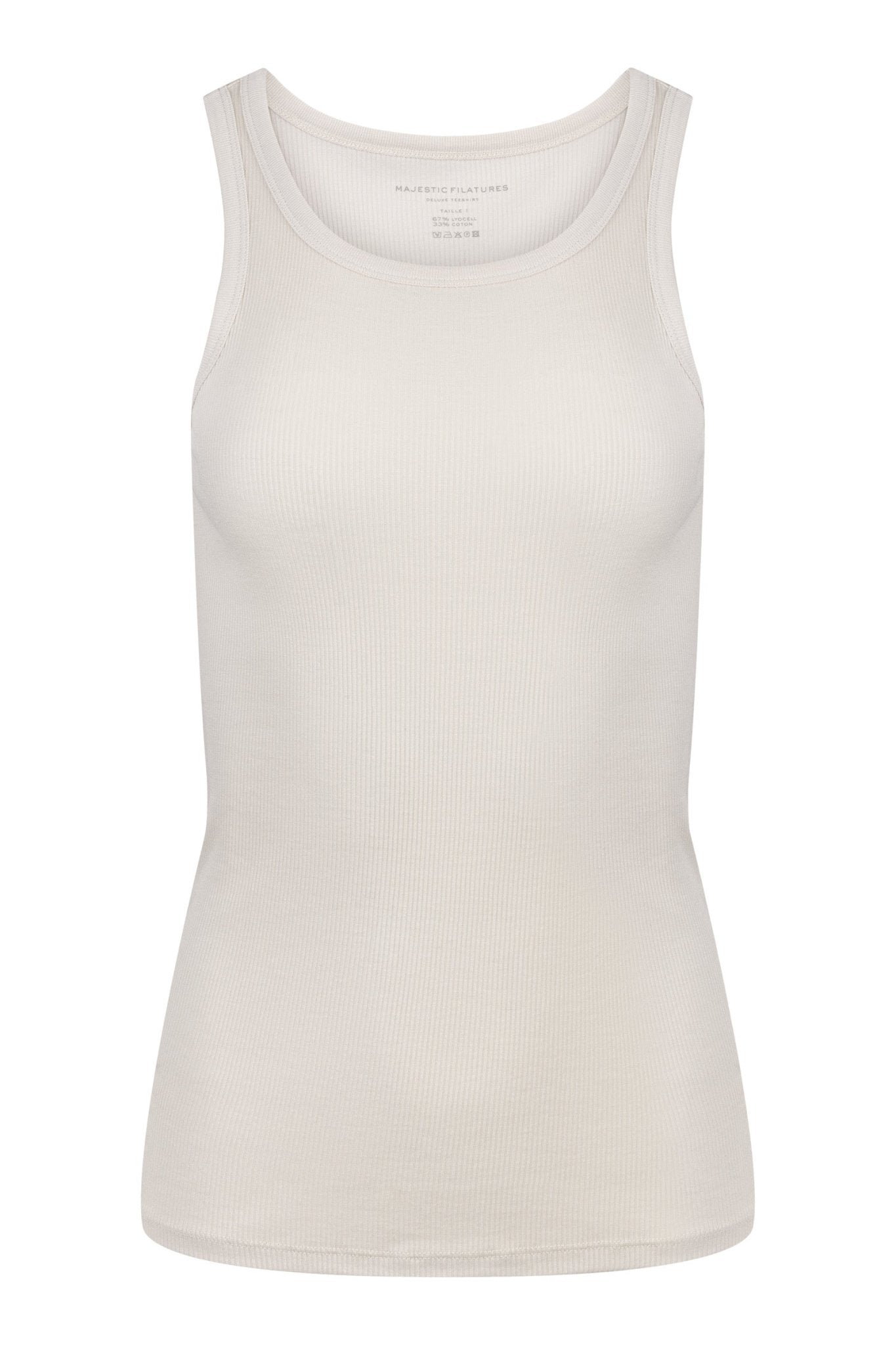 Lyocell Cotton Baby Rib Tank - MAJESTIC FILATURES - Banebrook Collections