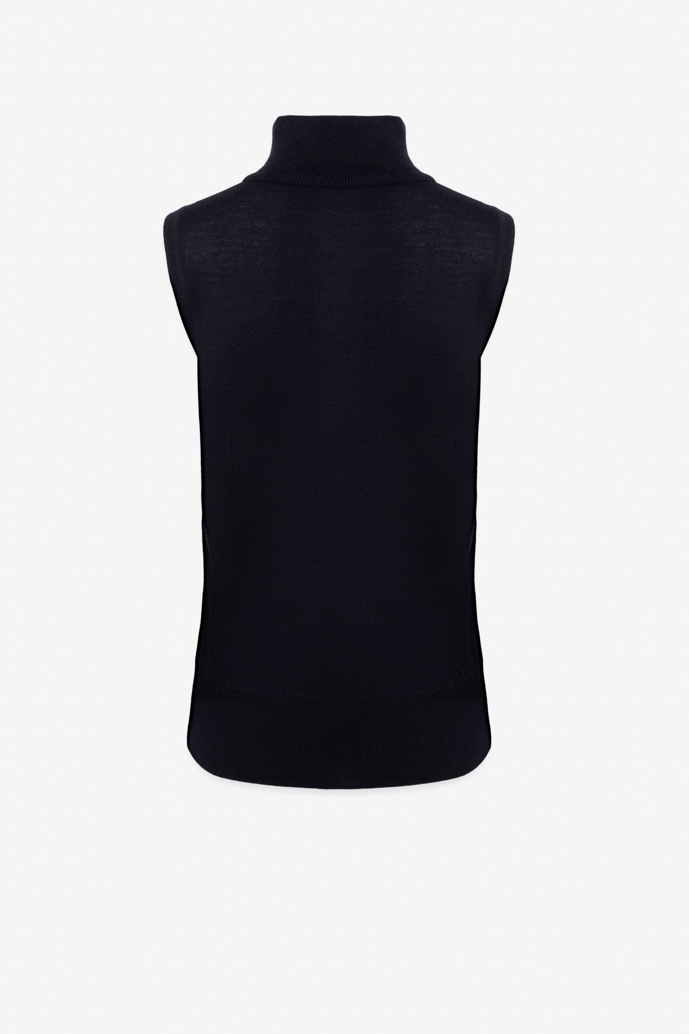 Merino Blend Sleeveless Turtleneck - IRIS SETLAKWE - Banebrook Collections