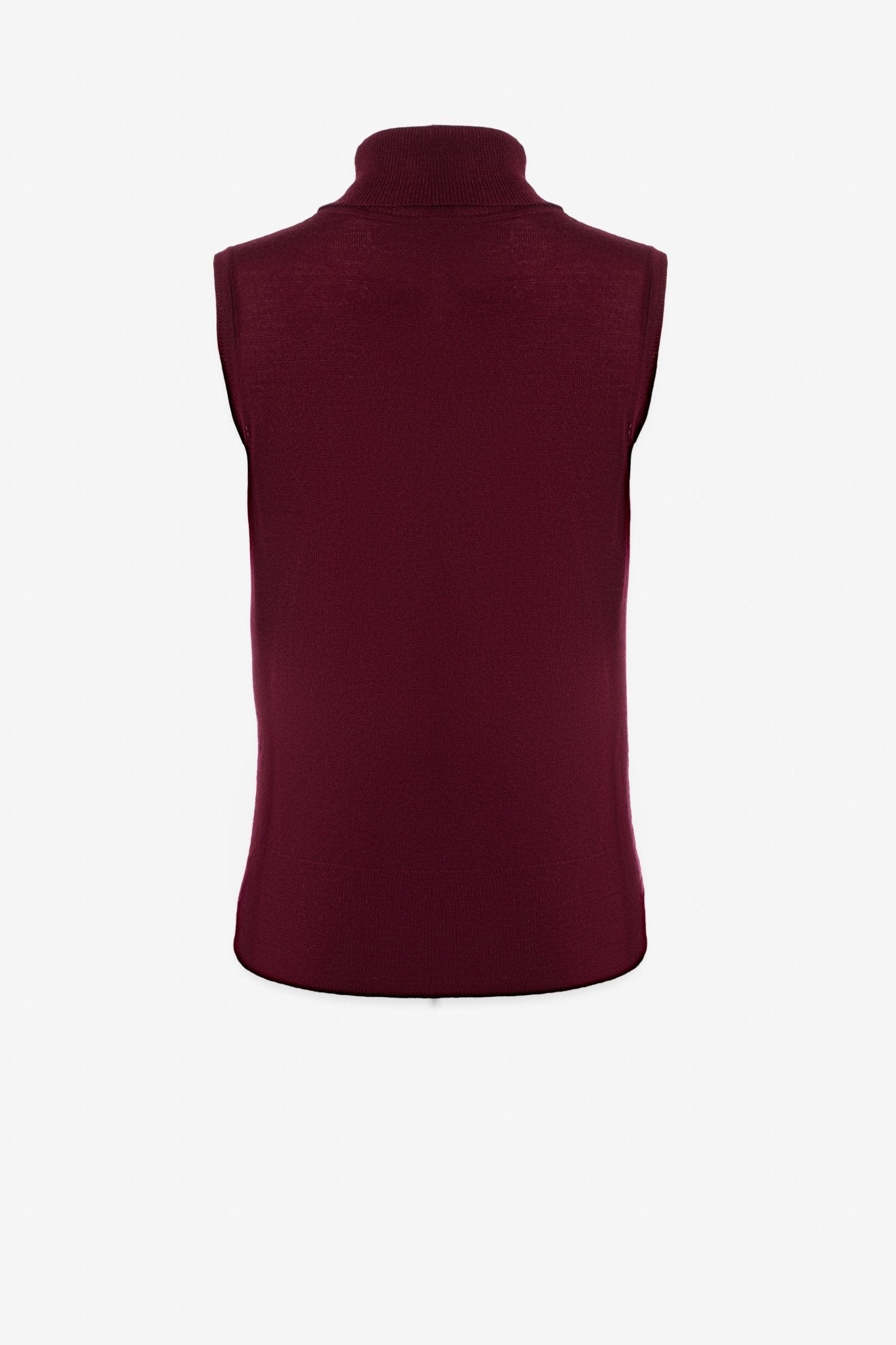 Merino Blend Sleeveless Turtleneck - IRIS SETLAKWE - Banebrook Collections