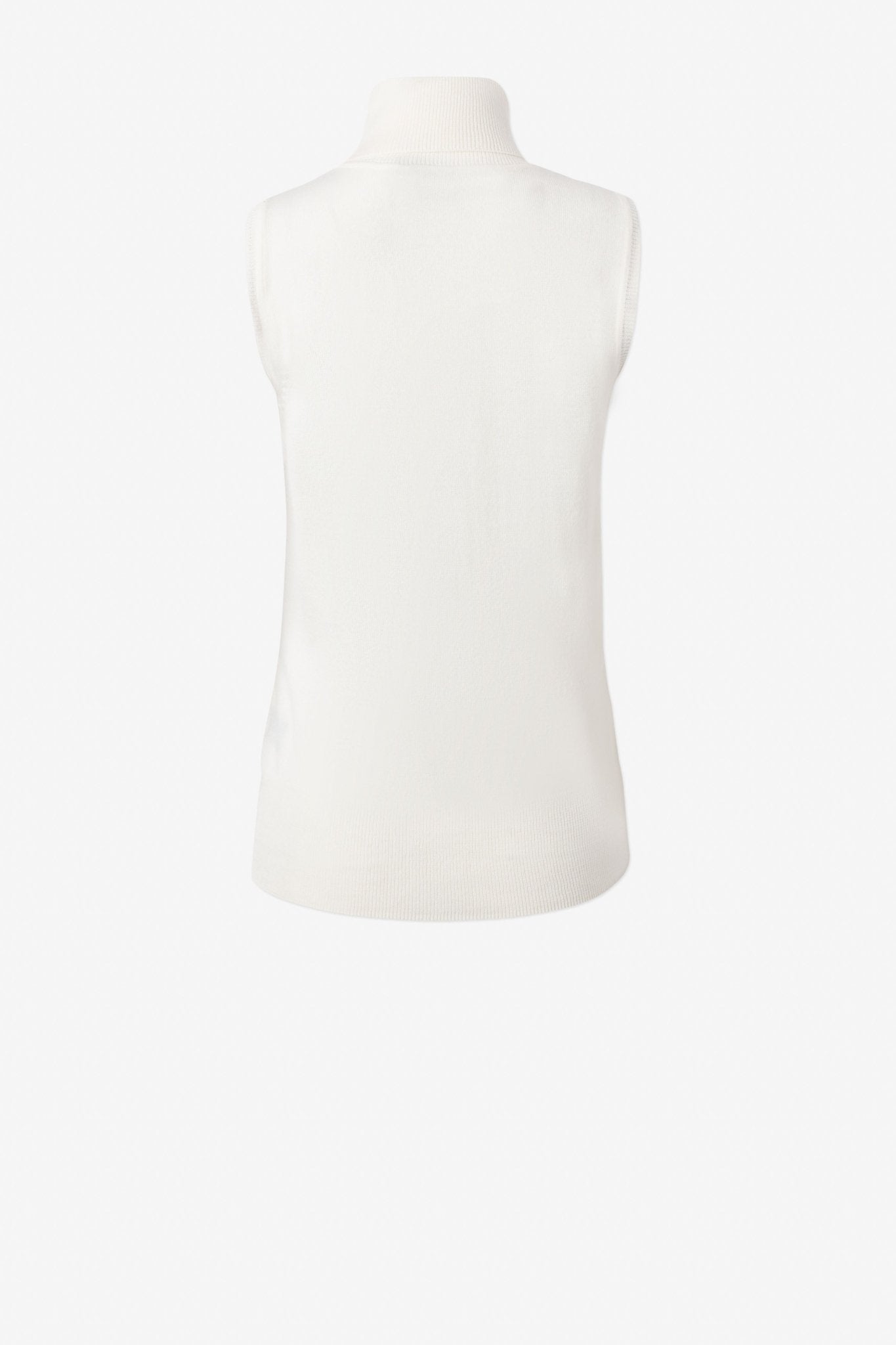 Merino Blend Sleeveless Turtleneck - IRIS SETLAKWE - Banebrook Collections