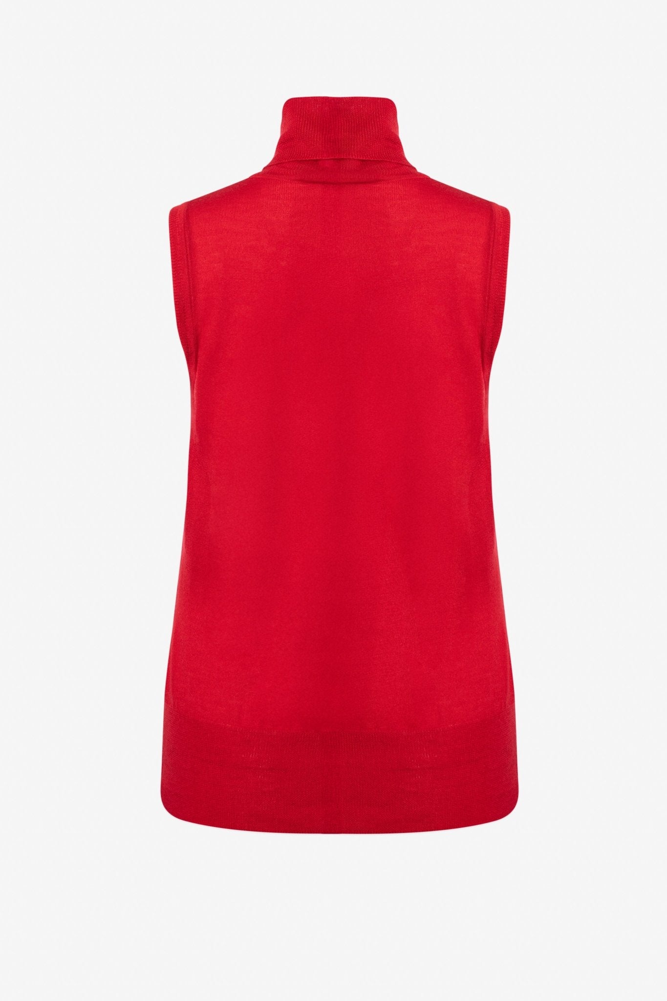 Merino Blend Sleeveless Turtleneck - IRIS SETLAKWE - Banebrook Collections
