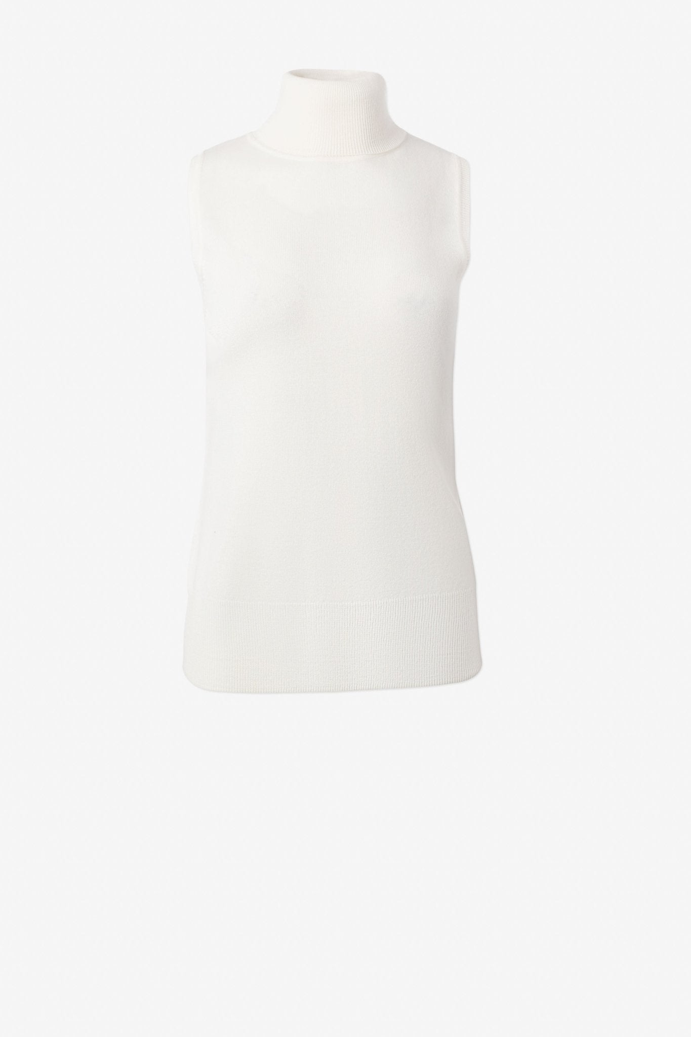 Merino Blend Sleeveless Turtleneck - IRIS SETLAKWE - Banebrook Collections