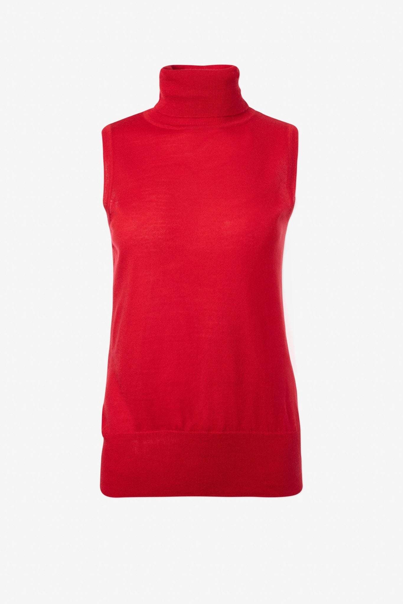 Merino Blend Sleeveless Turtleneck - IRIS SETLAKWE - Banebrook Collections