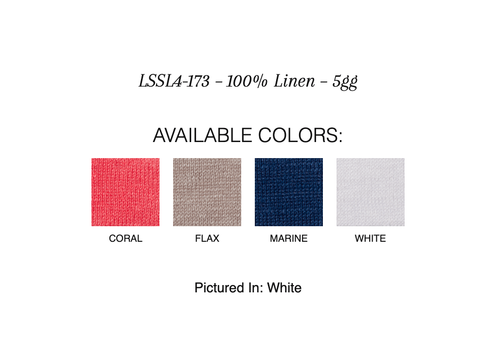 Openwork Cap Sleeve Crew - KINROSS CASHMERE - Banebrook Collections