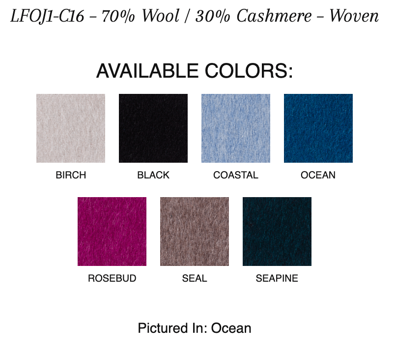 Rib Sleeve Coat - KINROSS CASHMERE - Banebrook Collections