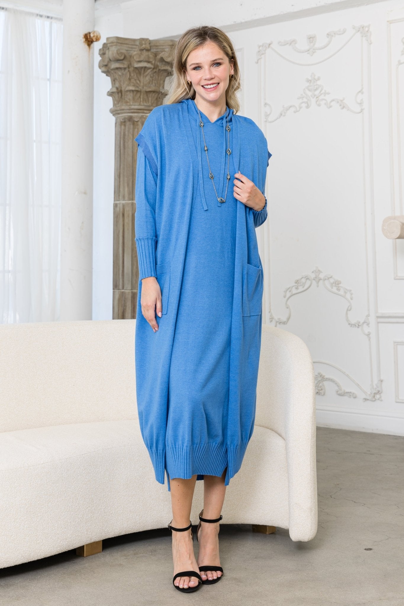 Sarah Knitted Vest - JOH APPAREL - Banebrook Collections