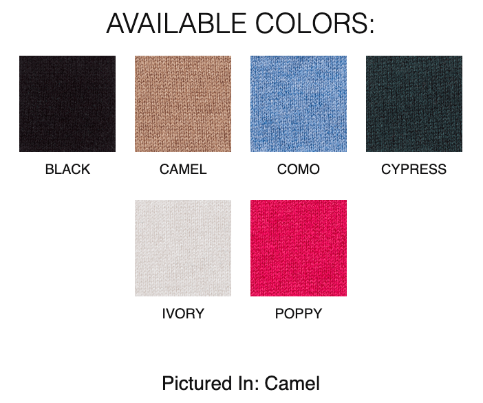 Seamed Funnel - KINROSS CASHMERE - Banebrook Collections