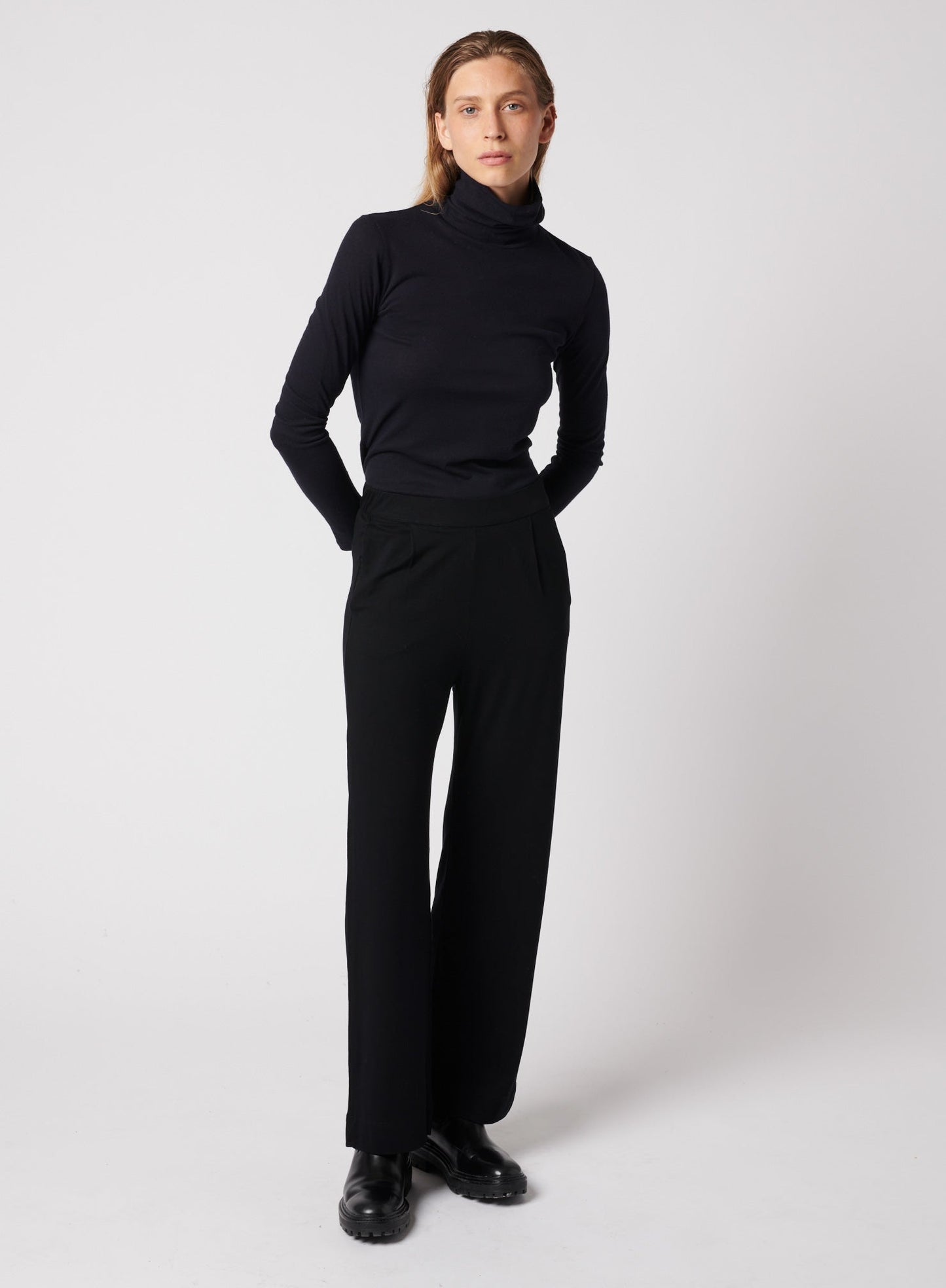 Soft Touch Long Sleeve Turtleneck - MAJESTIC FILATURES - Banebrook Collections