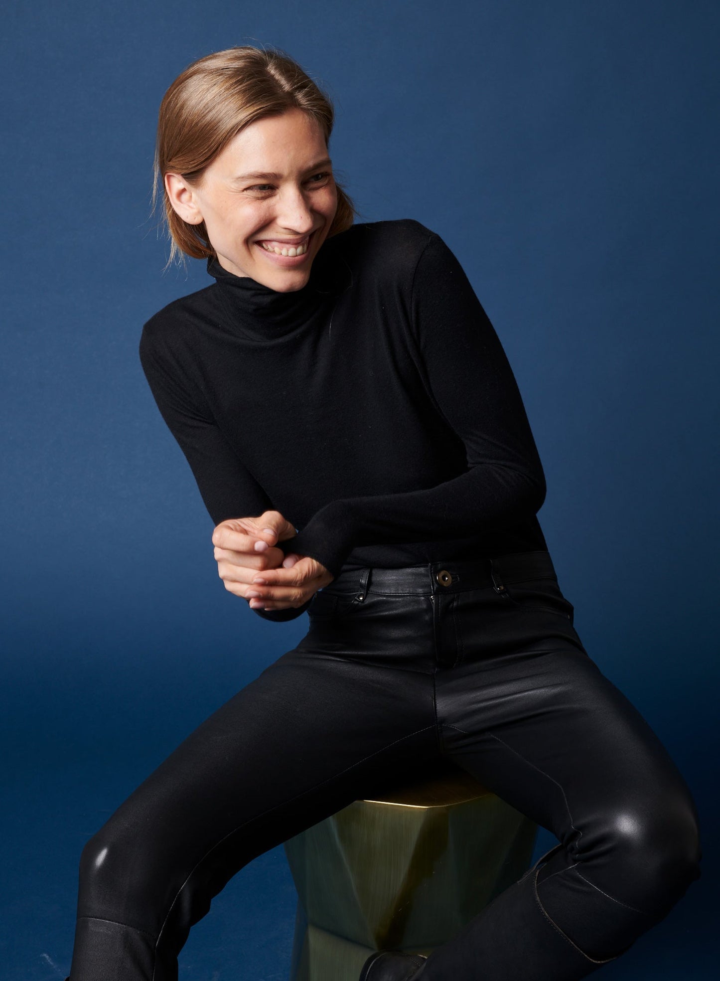 Soft Touch Long Sleeve Turtleneck - MAJESTIC FILATURES - Banebrook Collections