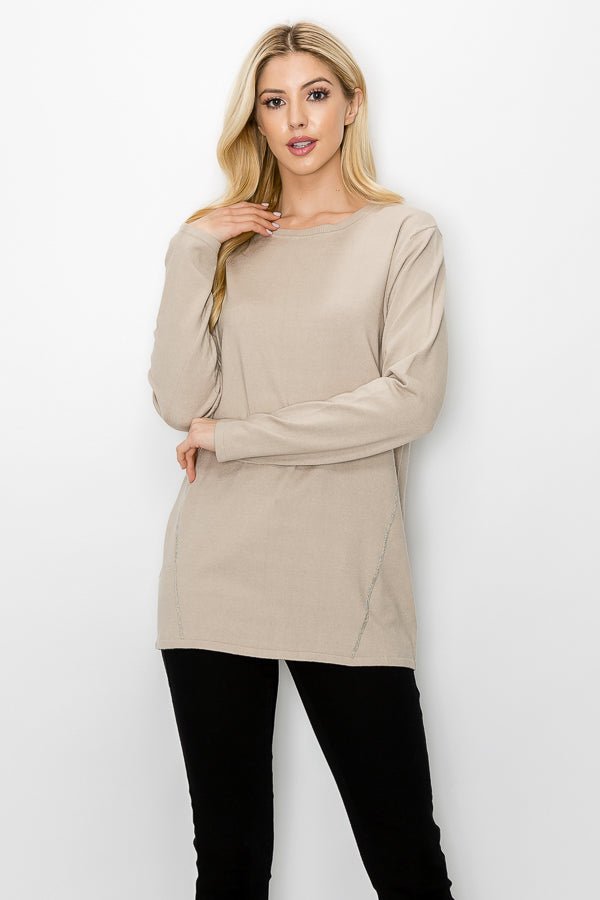 Solita Sweater Knitted Top - JOH APPAREL - Banebrook Collections