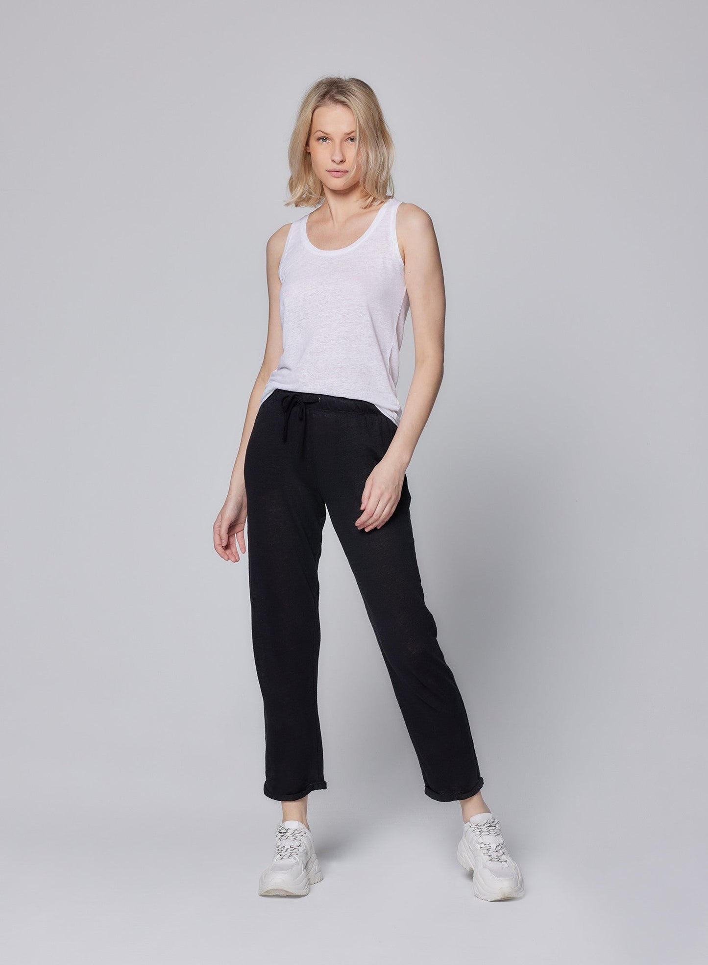 Stretch Linen Tank - MAJESTIC FILATURES - Banebrook Collections