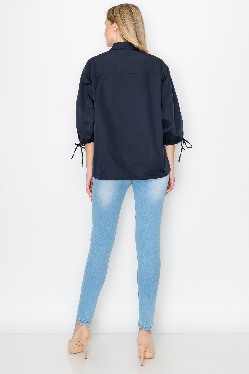 Winnie Woven Shirt Top - JOH APPAREL - Banebrook Collections