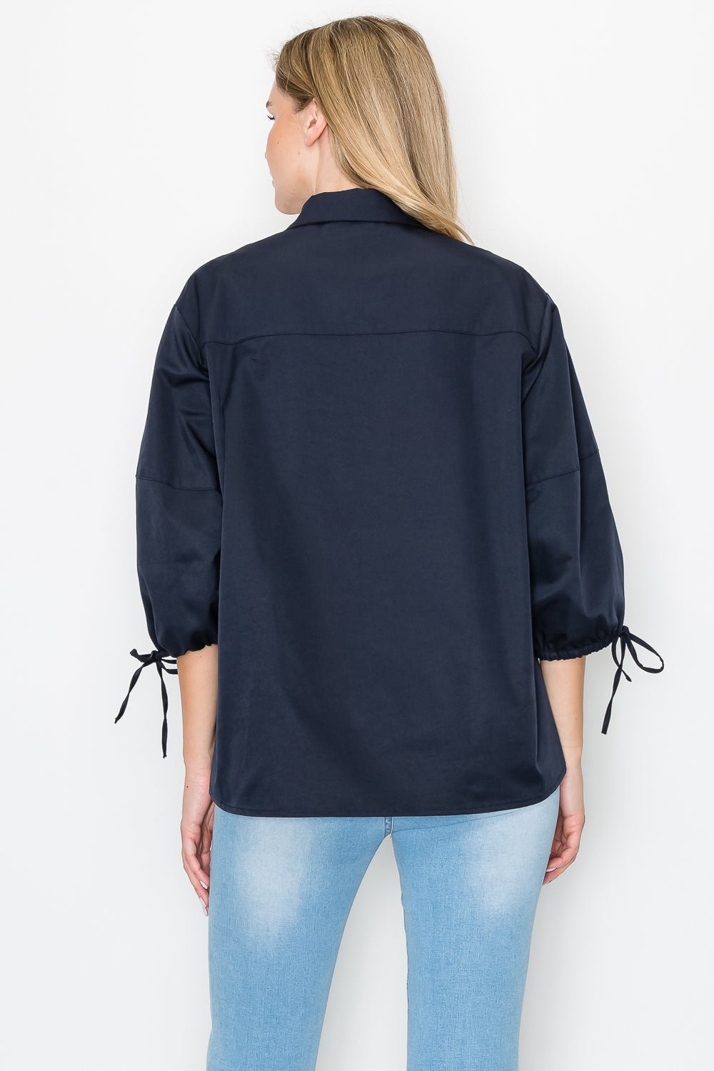 Winnie Woven Shirt Top - JOH APPAREL - Banebrook Collections