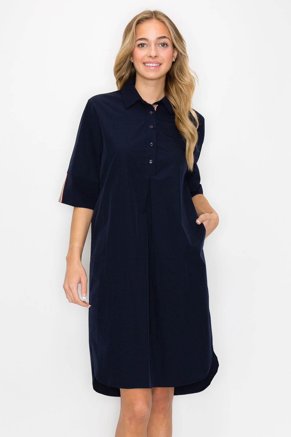 Wendi Woven Tunic Dress - JOH APPAREL - Banebrook Collections