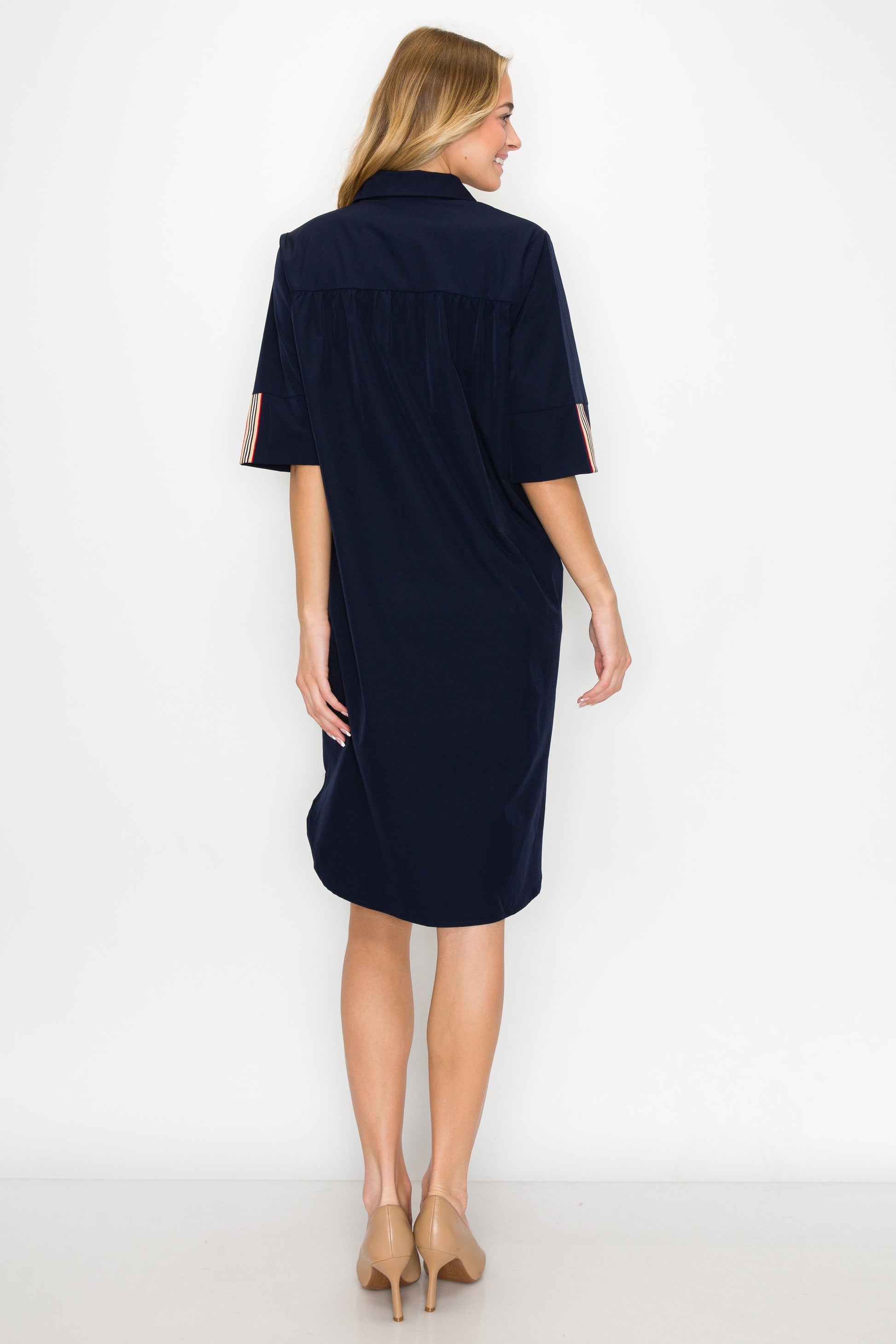 Wendi Woven Tunic Dress - JOH APPAREL - Banebrook Collections