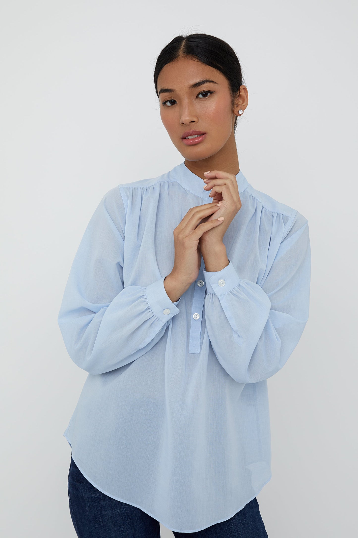 Boho Shirt: True Blue