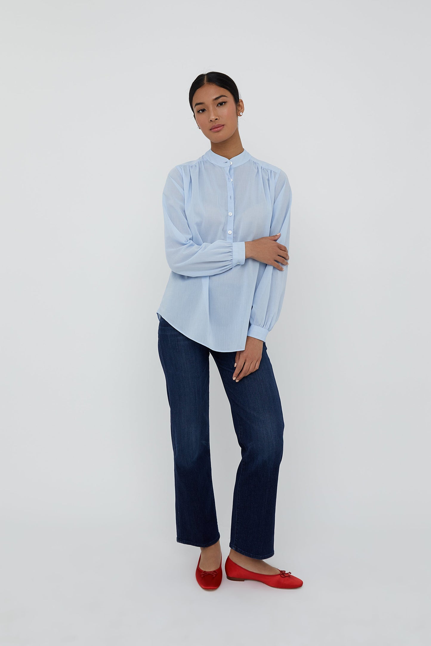 Boho Shirt: True Blue