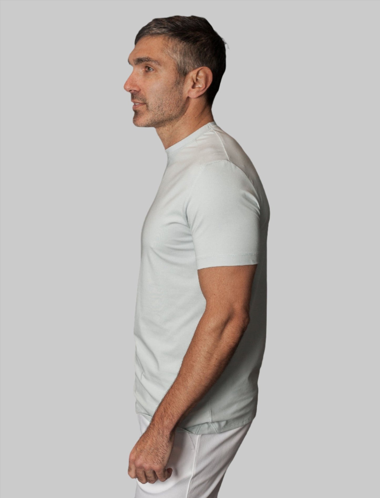 Buki + Cinqo Crew Neck T-Shirt Ice Flow - BUKI - Banebrook Collections