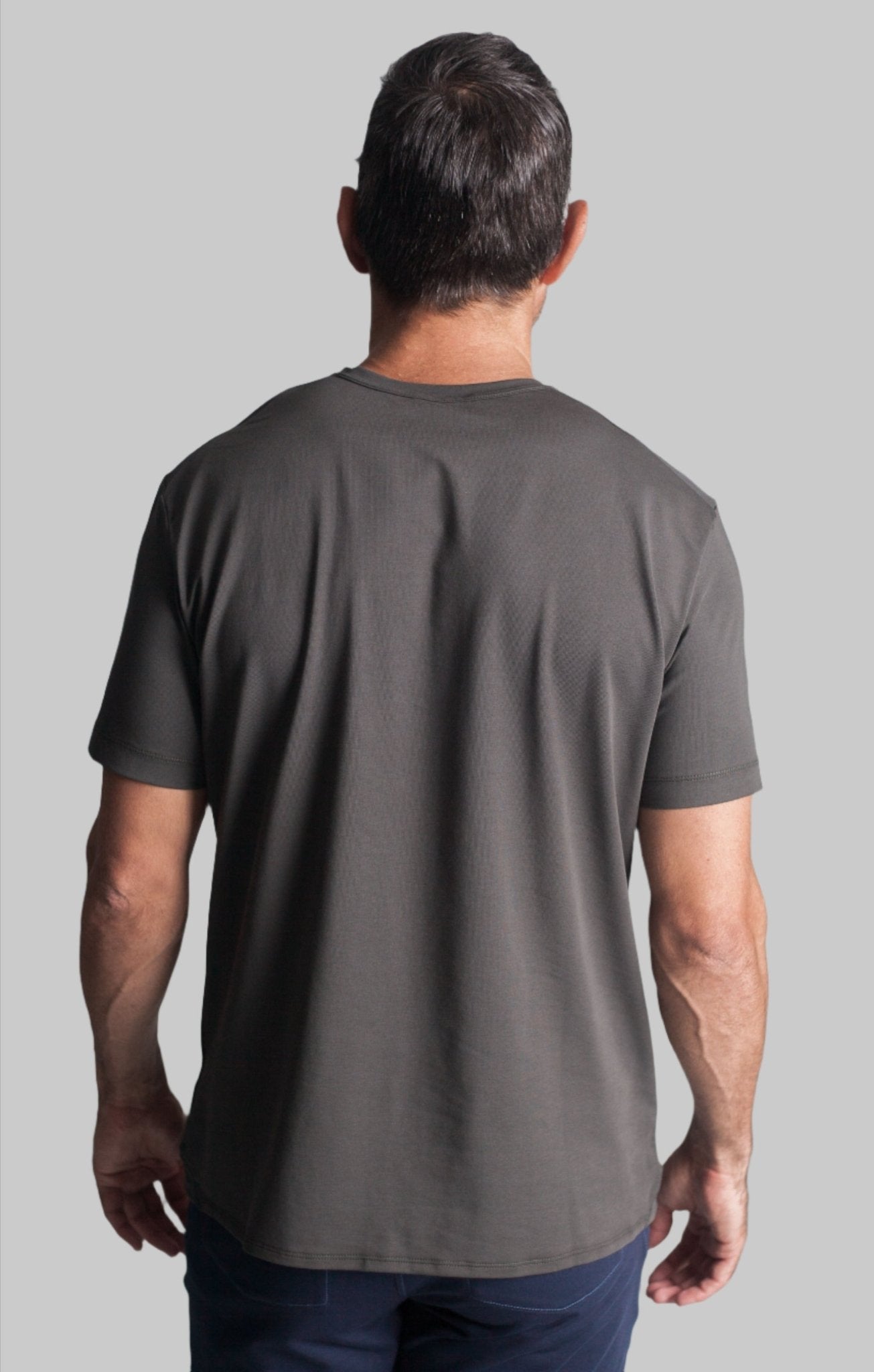 Buki + Cinqo Crew Neck T-Shirt Raven - BUKI - Banebrook Collections