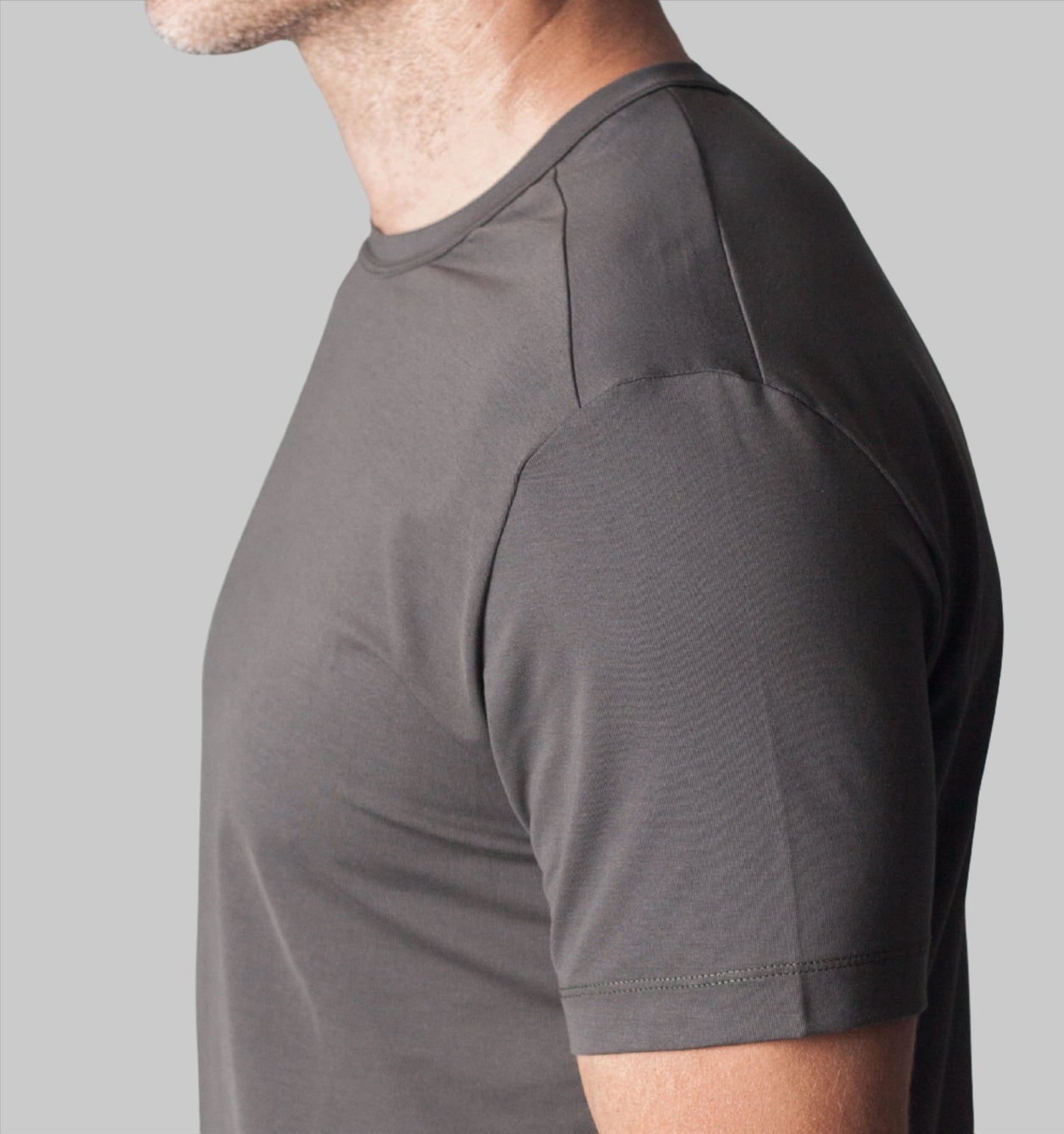 Buki + Cinqo Crew Neck T-Shirt Raven - BUKI - Banebrook Collections