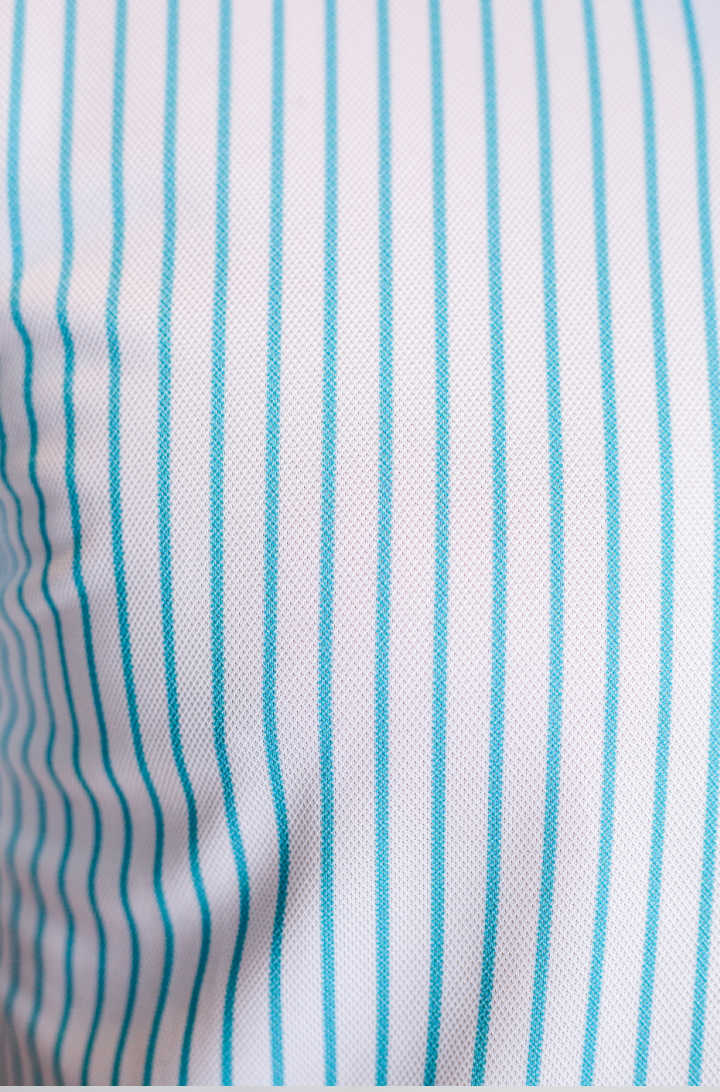 Corsica Stripe Short Sleeve Tech Shirt - BUKI - Banebrook Collections
