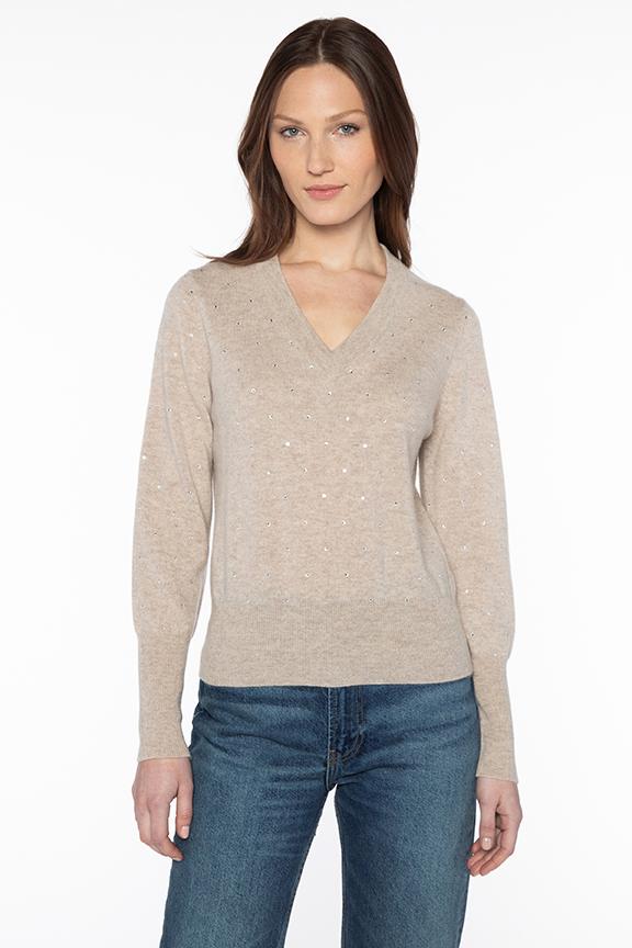 Crystal Vee - KINROSS CASHMERE - Banebrook Collections