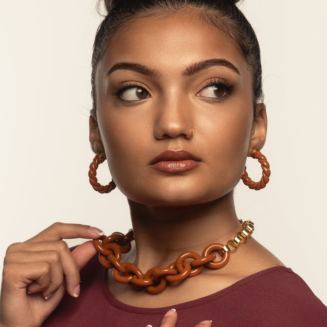 Dara Necklace Sundial - PONO - Banebrook Collections