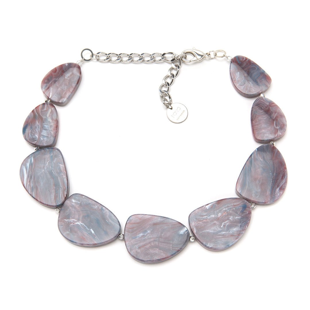Gemma Necklace Blujasper - PONO - Banebrook Collections