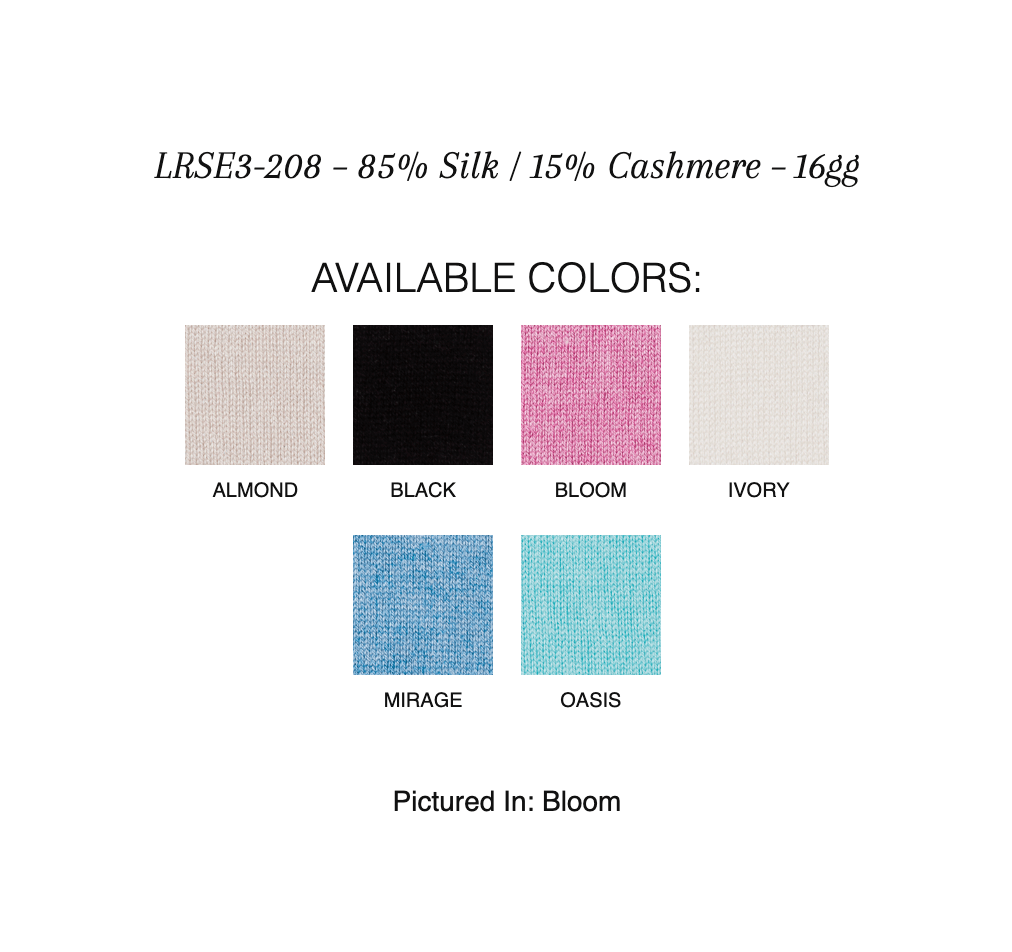 Hi Low Boatneck - KINROSS CASHMERE - Banebrook Collections