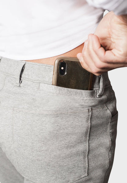 High - Five Tech Pants Heather Grey - BUKI - Banebrook Collections
