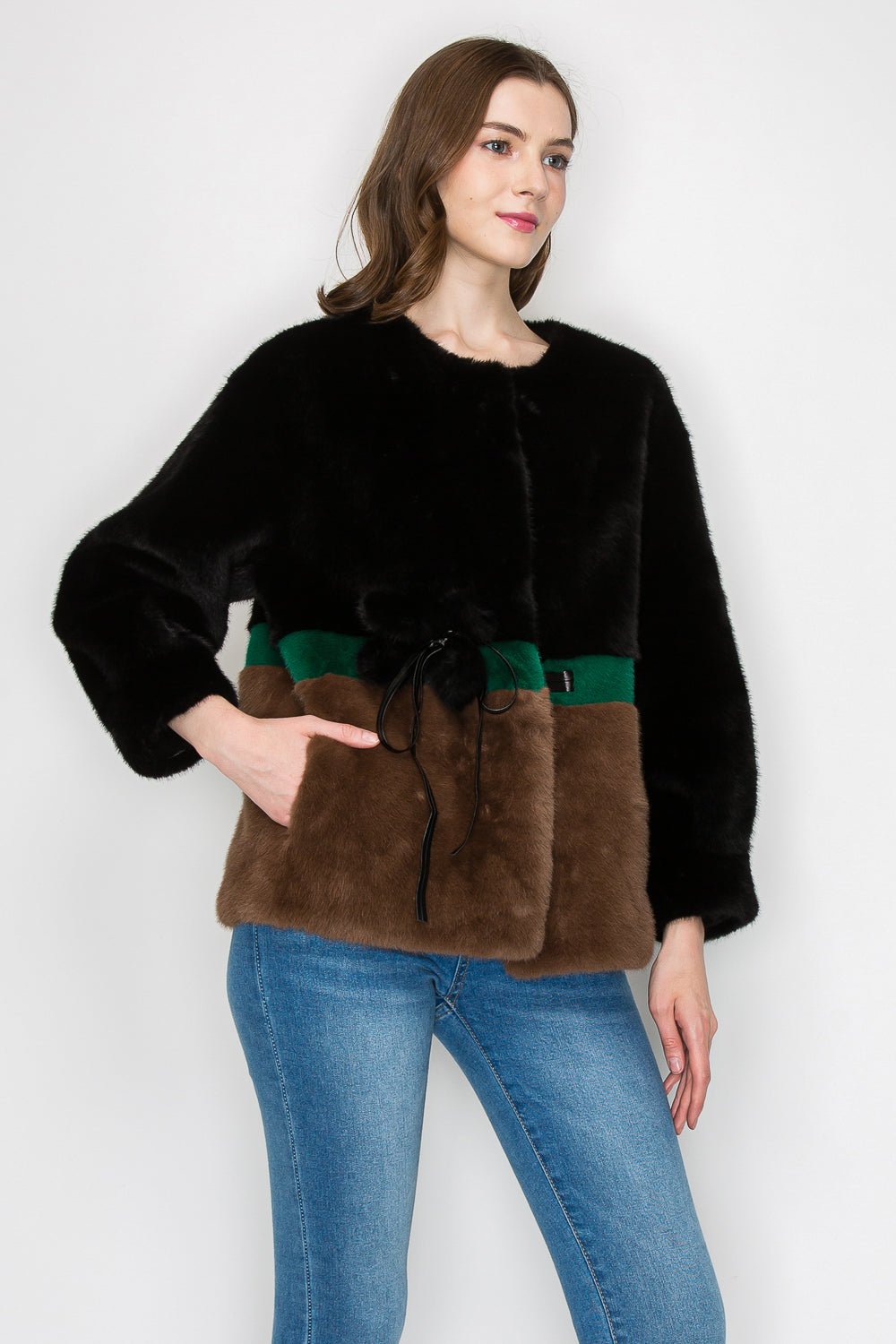 Jaice Fur Jacket - JOH APPAREL - Banebrook Collections