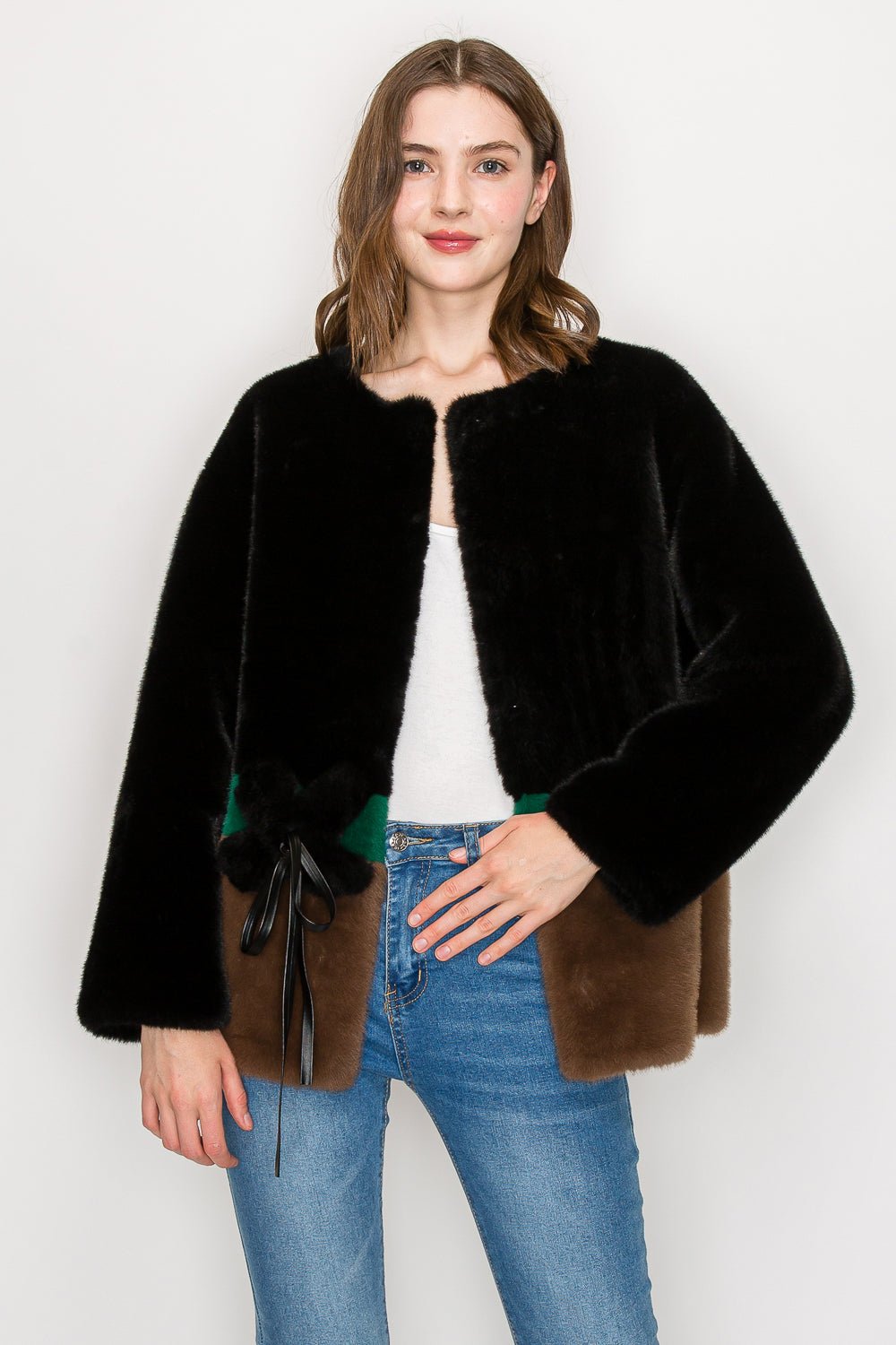 Jaice Fur Jacket - JOH APPAREL - Banebrook Collections