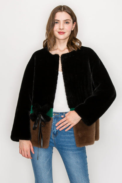 Jaice Fur Jacket - JOH APPAREL - Banebrook Collections
