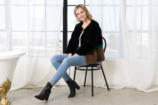 Jaice Fur Jacket - JOH APPAREL - Banebrook Collections