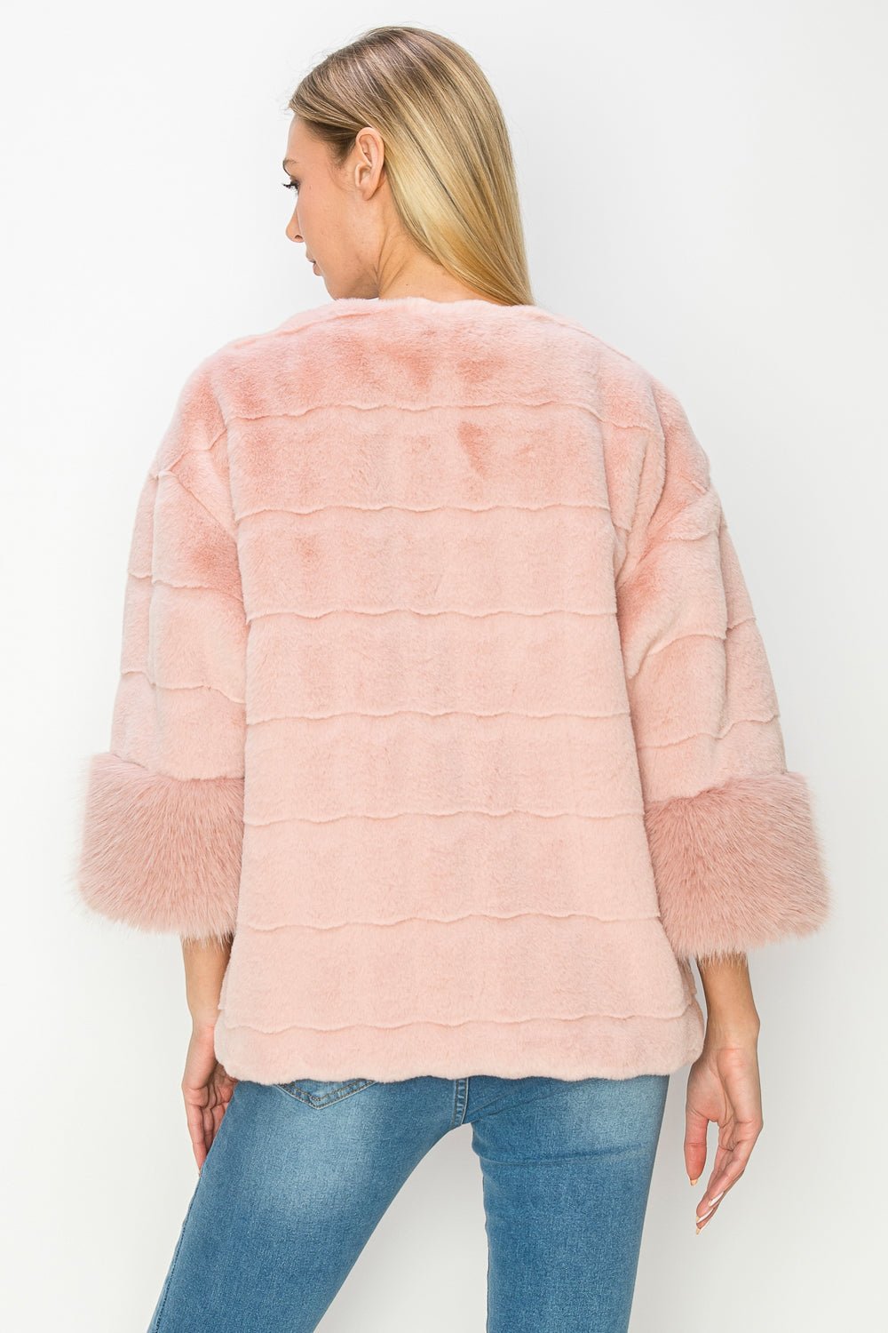Jina Fur Jacket - JOH APPAREL - Banebrook Collections
