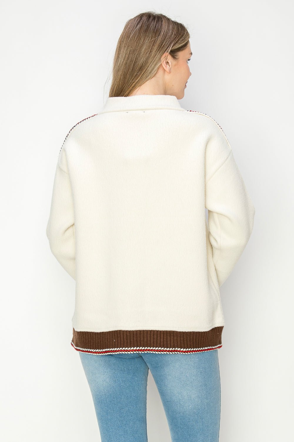 Joan Knitted Sweater Jacket - JOH APPAREL - Banebrook Collections