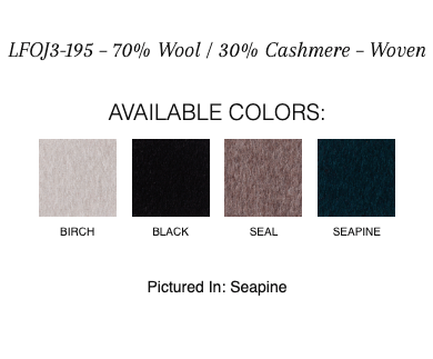Long Drape Front Coat - KINROSS CASHMERE - Banebrook Collections