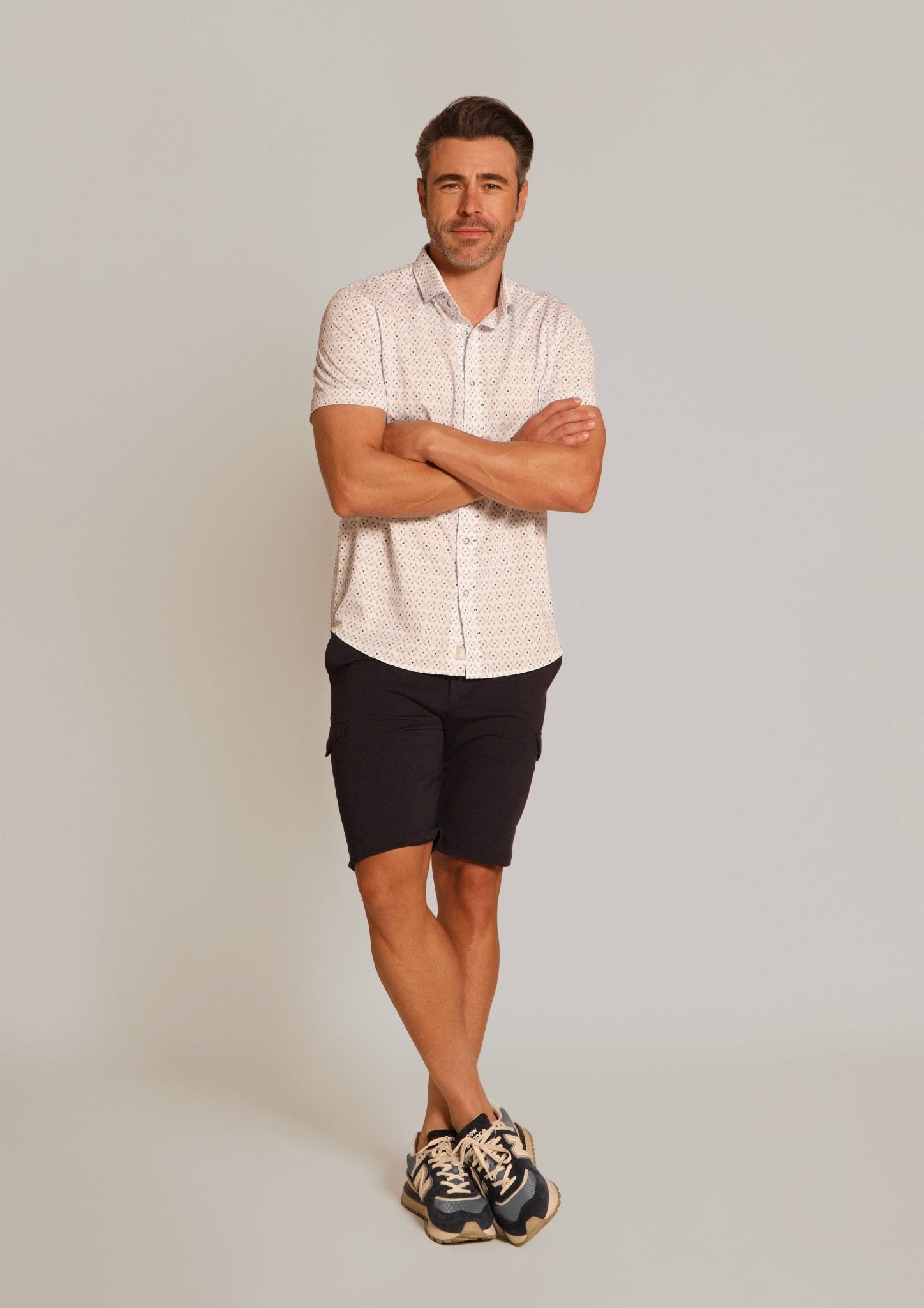 Loose Leaf Short Sleeve Tech Shirt - BUKI - Banebrook Collections